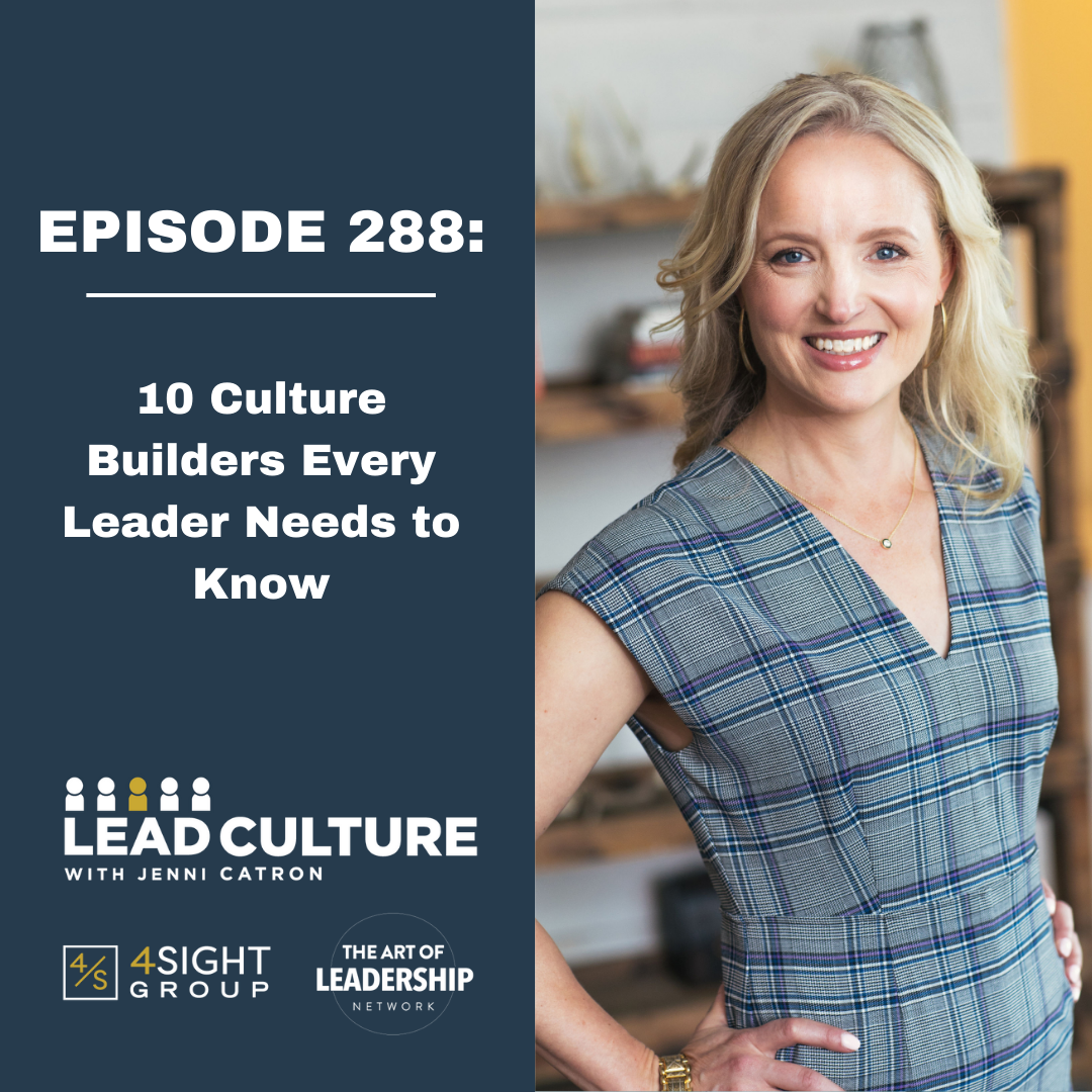 lead culture podcast culture builders